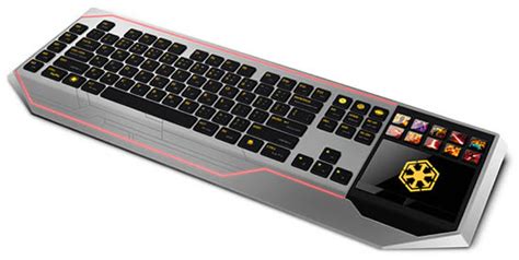 Absolutely Kickass Star Wars Keyboard With LCD Display