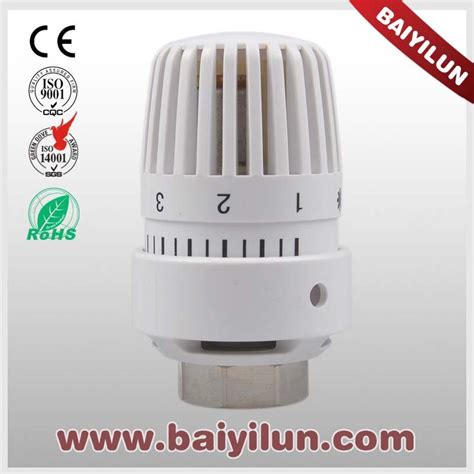 Ce Certificate Automatic Trv Thermostats Headliquid Sensor Thermostatic Radiator Valve Head