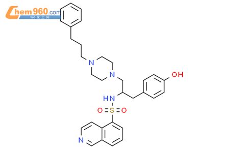 130962 95 7 5 Isoquinolinesulfonamide N 1 4 Hydroxyphenyl Methyl 2