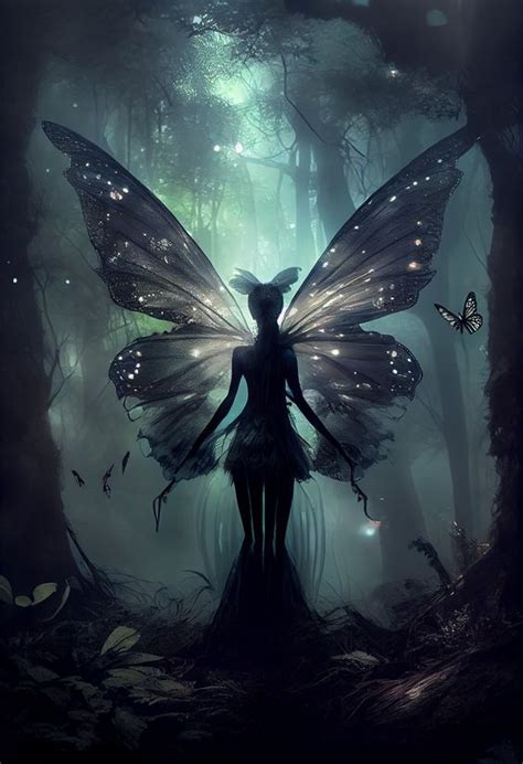 Pin By Moonkat On Faerie Tales Mystikal Beings Beautiful Dark Art