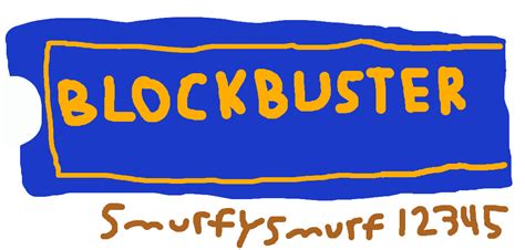 Blockbuster Logo by smurfysmurf12345 on DeviantArt