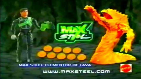 Max Steel TV Spot 2007 Max Steel Elementor De Lava Remasterizado YouTube