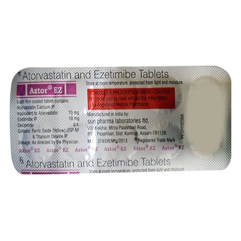 Aztor Ez 10mg Tablet 10s Buy Medicines Online At Best Price From