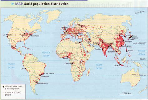 SCIENCE ENGLISH CORNER: Population distribution in the world!!