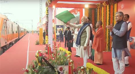 Pm Narendra Modi Inaugurates Ayodhya Dham Railway Station