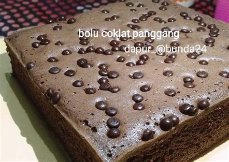 Resep Bolu Coklat Panggang Oleh Sjanah Cookpad