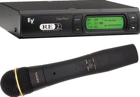 Electro Voice Re Uhf Wireless System With N D A Handheld Mic