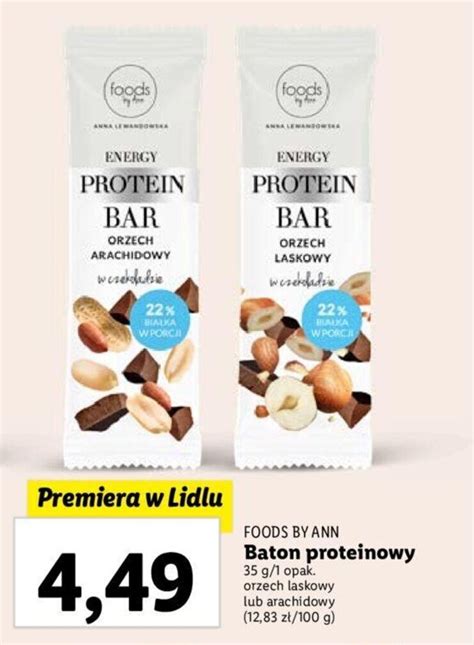 Promocja Foods By Ann Baton Proteinowy G W Lidl