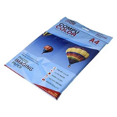 Printed White Compu Color Photo Imaging Paper Gsm Gsm At