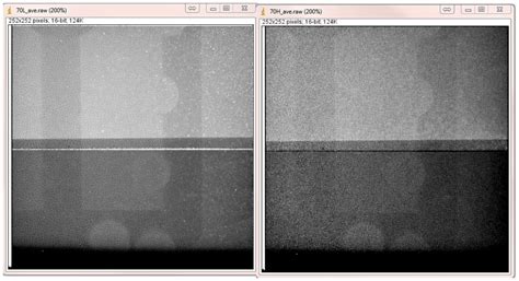 left image acquired   kev threshold   counts  energy