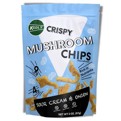 Amazon Mushroom Chips Sour Cream And Onion Chips Oyster