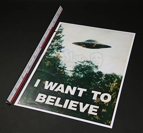 I Want To Believe Poster | Prop Store - Ultimate Movie Collectables