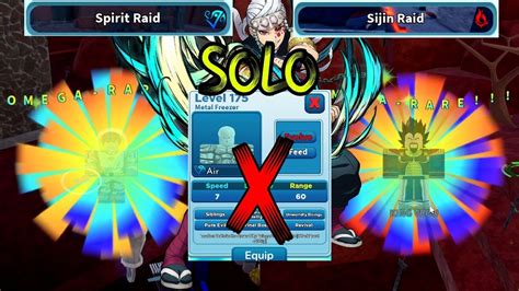 SPIRIT E SIJIN RAID SOLO E SEM Cooler UZUI OP No ALL STAR TOWER