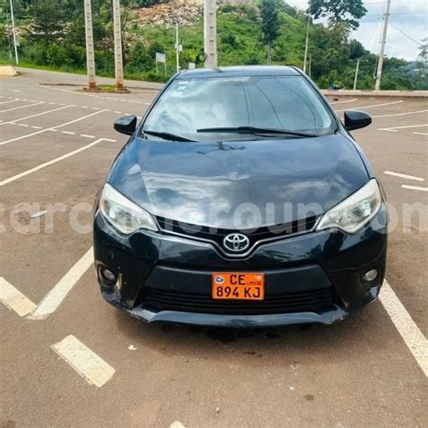 Buy Used Toyota Corolla Black Car In Yaounde In Central Cameroon