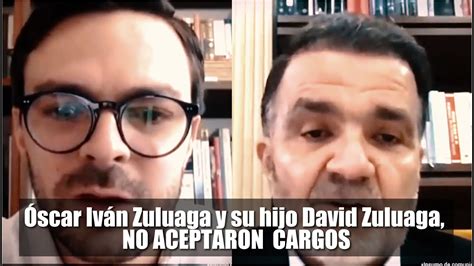 🛑🎥caso Odebrecht Óscar Iván Zuluaga Y Su Hijo David Zuluaga No Aceptaron Los Cargos👇👇 Youtube