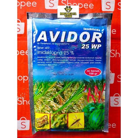 Jual Insektisida AVIDOR 25WP 100gr Shopee Indonesia