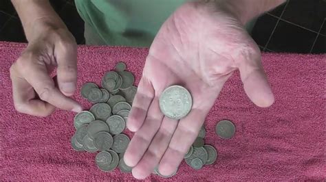 How To Clean Silver Coins The Easy Way Youtube