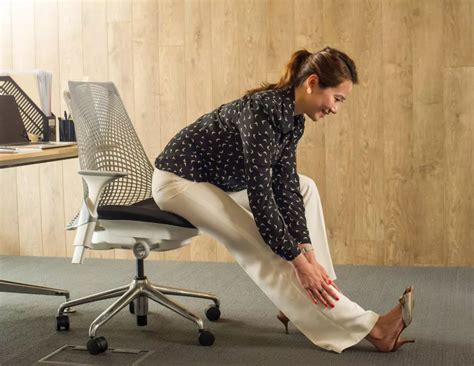 10 Easy Desk Stretches To Help You De Stress At Work Bevi 10 Easy