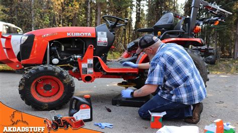 Kubota B How To Do The Hour Service Youtube