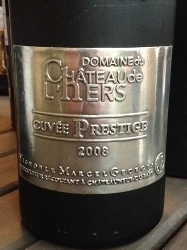 De L Hers De L Hers Cuv E Prestige Ch Teauneuf Du Pape Vivino