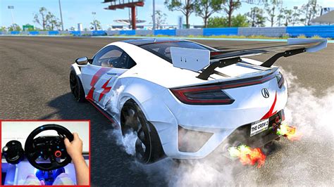 Acura NSX Drift Edition The Crew 2 Logitech G29 Gameplay YouTube