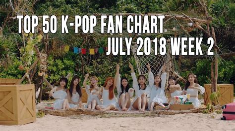 Top 50 K Pop Songs Chart July 2018 Week 2 Fan Chart YouTube