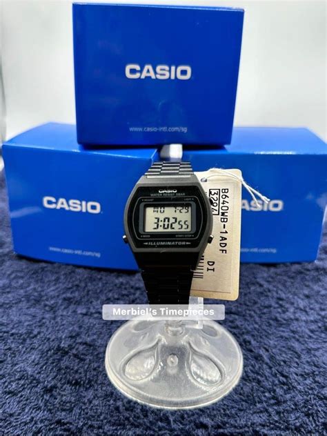 CASIO WATCH ROSE GOLD & BLACK SERIES on Carousell