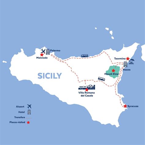 Map Of Sicily 5