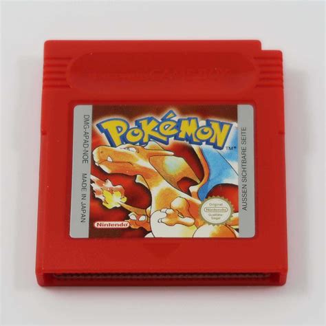 Pok Mon Rote Edition Mit Ovp Game Boy Amazingtoys Ch