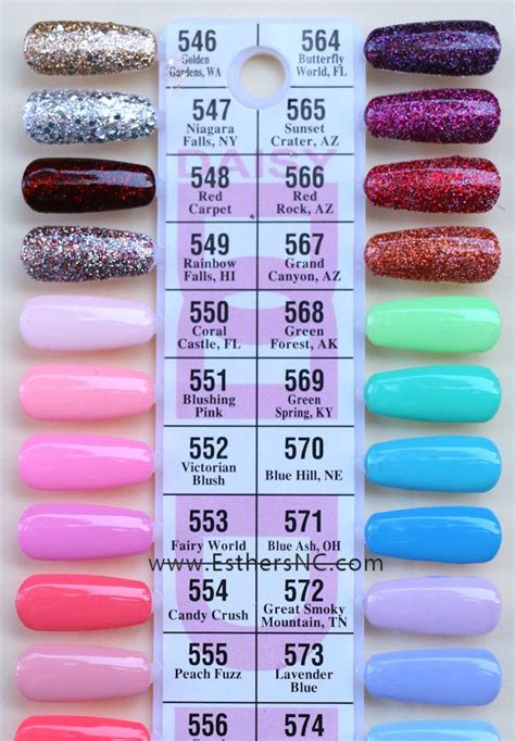 Gel Nail Polish Colors Dnd Gel Nail Polish Gel Nail Colors