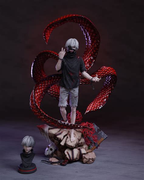 Tokyo Ghoul Bw Studio Kaneki Ken Resin Statue Daweebstop