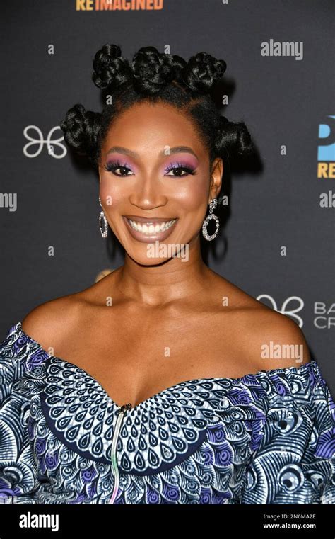 Los Angeles Ca 09th Feb 2023 Cadienne Obeng Attends The 2023 Opening Night Gala For The Pan