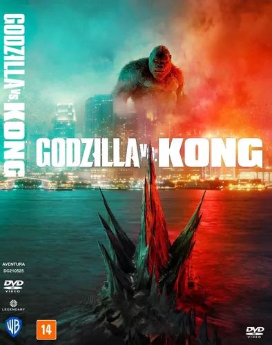 Dvd Filme Godzilla Vs Kong 2021 Dublado E Legendado Parcelamento