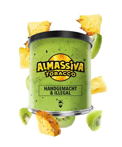 Al Massiva Handgemacht Illegal G Ananas Shisha Tabak