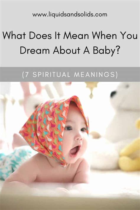 What Does It Mean When You Dream About A Baby? (7 Spiritual Meanings)