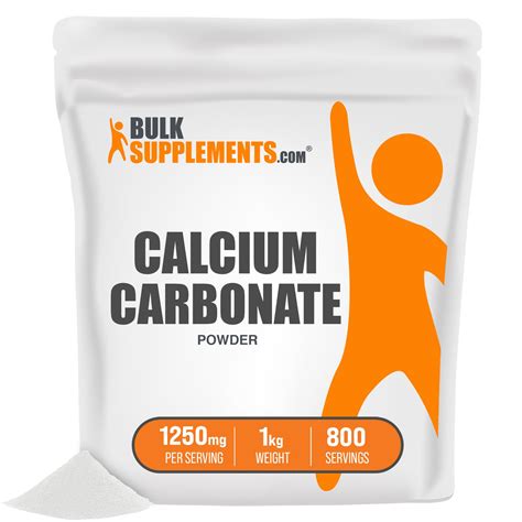 Calcium Carbonate Powder | Calcium Carbonate Supplement