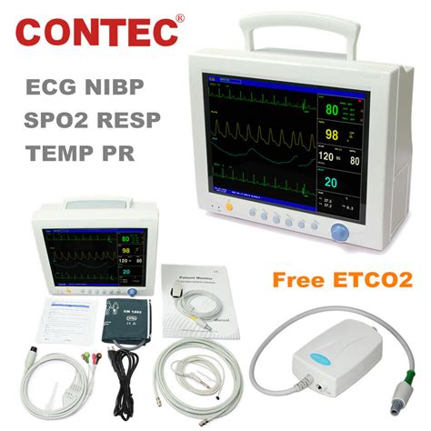 Contec Co Vital Signs Icu Ccu Patient Monitor Multiparameter With