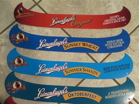 Leinenkugel Leinies Beer Hanging Canoes Set Of 12 New Old Stock Mint