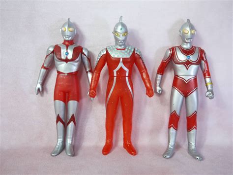 ウルトラヒーローシリーズ ウルトラマン セブン 帰マン 2000 クリアver ソフビ バンダイ 全高16センチウルトラマン｜売買された