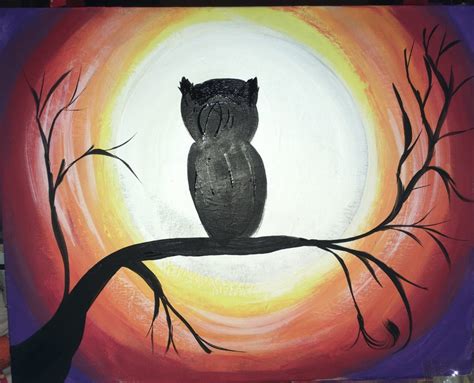 How To Paint An Owl Step By Step Acrylic Painting Tutorial