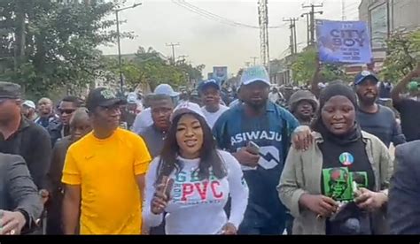 Youths Hold Rally For Bola Tinubu In Lagos Photos Politics Nigeria