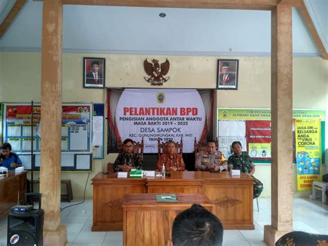 Pelantikan Anggota BPD Di Desa Sampok Masa Bakti 2019 20