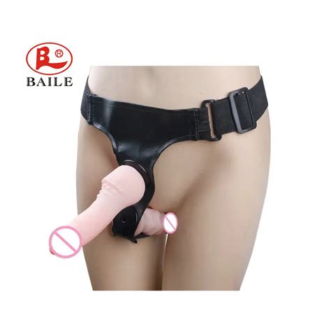 Double Dildo Adult Sex Toys For Women Strapon Penis Ultra Elastic