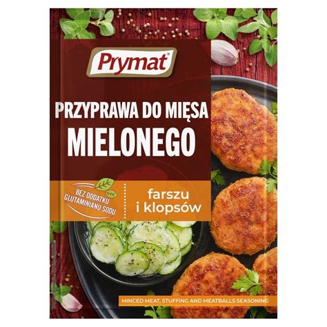 Prymat Przyprawa Do Mi Sa Mielonego Farszu I Klops W G Zakupy