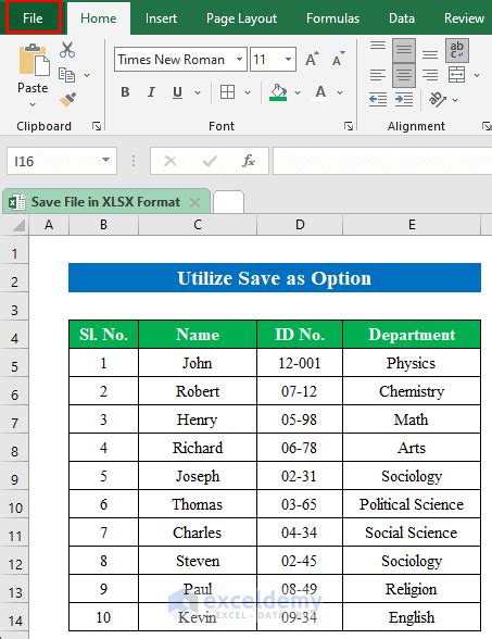 File Extension Xlsx Excel