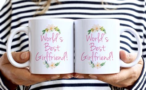 Retreez Funny Mug Worlds Best Girlfriend 11 Oz Ceramic