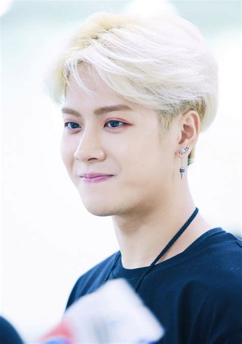 Korea Korean Kpop Idol Boy Band Group Got7 Jackson S Blonde Hair Color