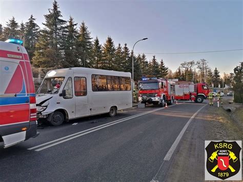 Wypadek Busa W Kopalinach Trzy Osoby Poszkodowane Bochnianin Pl