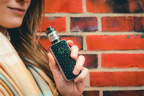 Woman Vaping On Electronic Cigarette Woman Vaping On An El… Flickr