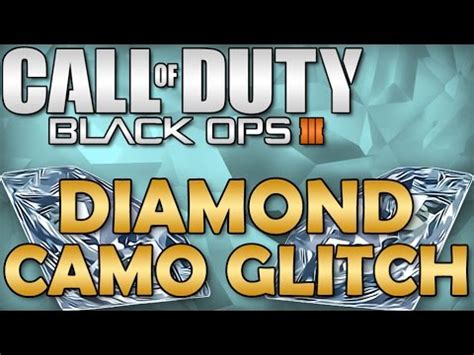 BLACK OPS 3 DIAMOND GUN CAMO GLITCH TUTORIAL UNPATCHED Call Of Duty